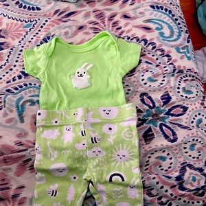 Newborn baby maching set